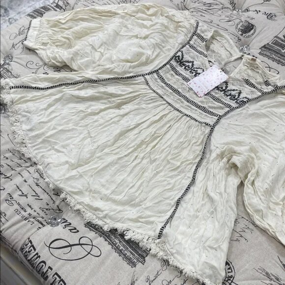 Free People Cyprus Avenue Embroidered Top - Picture 7 of 14